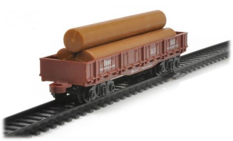 Realistyczna Kolejka Rail King - Parowóz + 3 Wagony