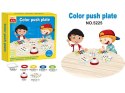 Edukacyjna Gra Dopasuj Kolory Karty Color Push Plate Kto Pierwszy Szybkie Krążki