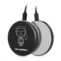 Karl Lagerfeld Bundle Ikonik - Zestaw etui do Apple Airpods 1 / 2 + Power Bank z lusterkiem