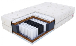 LUX Materac multipocketowy H3H4 FELICITY 200x200x25 BAMBOO
