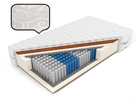Materac Multipocket obustronny kokos Hektor 80x200x18 Margrita