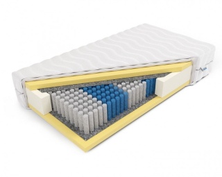 Ortopedyczny materac Multipocket memory Perseusz 80x200x22 Medicott/Tencel