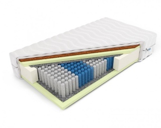 Materac Multipocket z kokosem H2,H3 Lalita 200x200x21 Medicott/Tencel