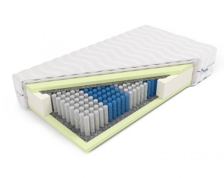 Materac Ortopedyczny Multipocket z HR Minos 200x200x20 SilverActive
