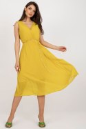 Sukienka Model DHJ-SK-13168.21X Dark Yellow - Italy Moda Italy Moda