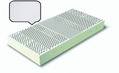 Materac lateksowy Brizo średniotwardy 90x200 Dormia