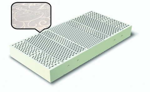 Materac lateksowy Brizo średniotwardy 90x200 Margrita