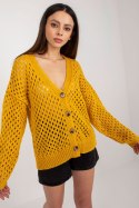 Sweter Damski Model BA-SW-9009.26P Dark Yellow - Badu Badu