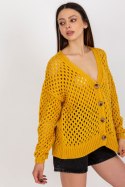 Sweter Damski Model BA-SW-9009.26P Dark Yellow - Badu Badu