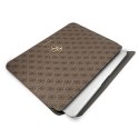 Guess 4G Big Metal Logo Computer Sleeve - Etui na notebooka 13" (brązowy)