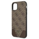 Guess 4G Triangle Collection - Etui iPhone 11 (brązowy)