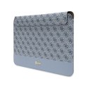 Guess 4G Stripe Metal Logo Computer Sleeve - Etui na notebooka 14" (Niebieski)