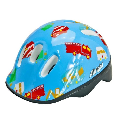 KASK ROWEROWY ALLRIGHT KIDS BLUE MV6-2