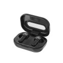 WEKOME VA06 Vanguard Series - Bezprzewodowe słuchawki Bluetooth V5.2 TWS z etui ładującym (Czarny)