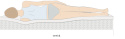 Materac pocket TWARDY H4 H5 kokos Neptun 90x200x19 Medicott/Tencel
