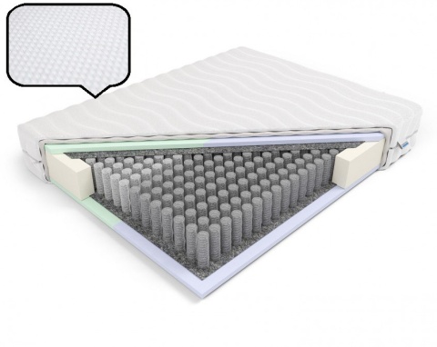 Materac pocket dla Par H2H3 Penelopa i Odyseusz 180x200x18 Dormia