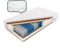 Materac pocket obustronny 2x kokos H4 Tyche 90x190x21 Medicott/Tencel