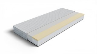Frankhauer Materac ekologiczny HR z memory Delfis - 90 x 200 - SilverActiveverActive