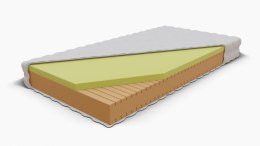 Frankhauer Materac wysokoelastyczny HR z memory Akadi - 180 x 200 - Skin Care