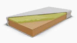 Materac wysokoelastyczny HR z VISCO 7stref H2 H3 Tumnus 90x200 Medic Plus