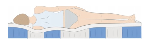 Materac ortopedyczny H2 Posejdon Plus 140x200x18 Medicott/Tencel