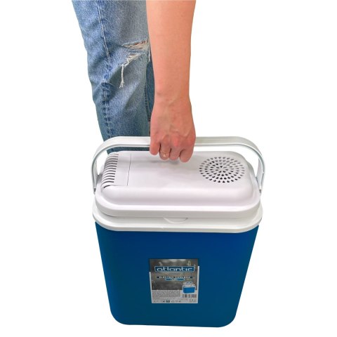 Lodówka CEGECO 18L Niebieska Biała Pokrywa Kamai Kamai COOLBOX