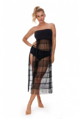 Sukienka Plażow Pareo Model Boa Vista Black - Lupo Line