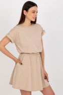 Sukienka Model WN-SK-657.28 Beige - Rue Paris Rue Paris