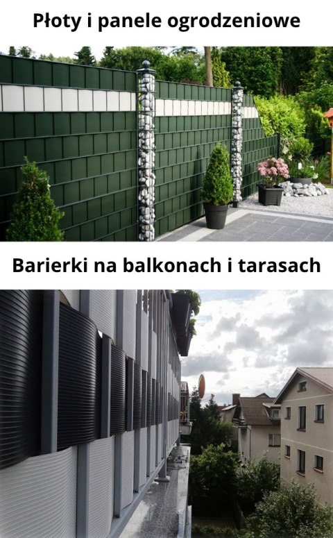 Taśma ogrodzeniowa ROLKA 26mb CLASSIC 19cm PROTECTO™ ZIELONA PROTECTO