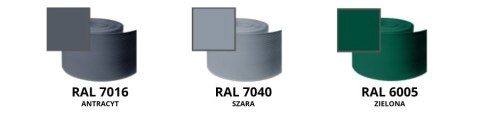 Taśma ogrodzeniowa ROLKA 26mb SMART 19cm PROTECTO™ GRAFIT PROTECTO