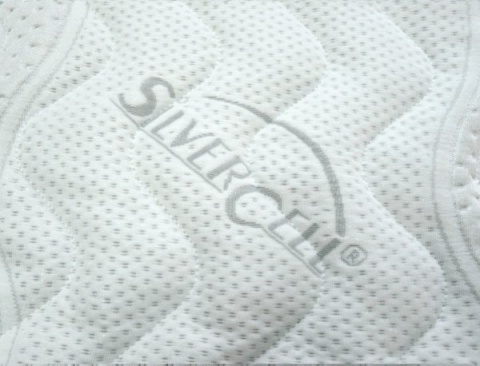 Materac wysokoelastyczny z wełną H2 Kora 90x180  SilverActive