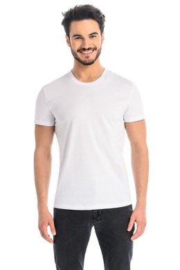 T-shirt Męski Model Luca 1502 White - Teyli Teyli