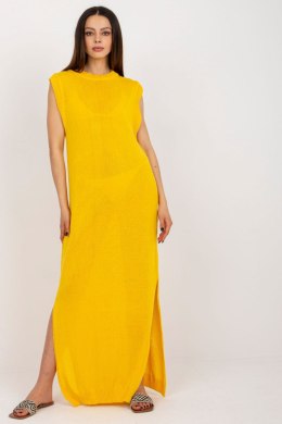 Sukienka Plażow Sukienka Model BA-SK-9002.12 Dark Yellow - Badu