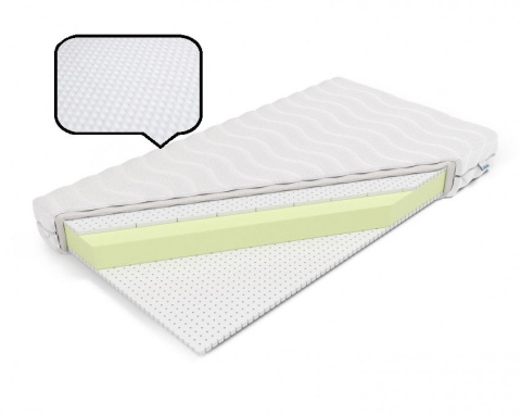 Materac wysokoelastyczny H2 Tanatos 100x200x16 Dormia