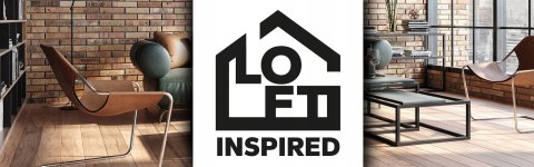 Krzesło barowe metalowe KENT RUSTIC loft