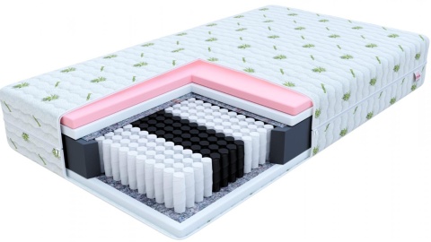 Materac multipocketowy VISCO H3H4 ATINA ALOE VERA 80x200x19