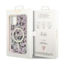 Guess Flower MagSafe - Etui iPhone 11 (Różowy)