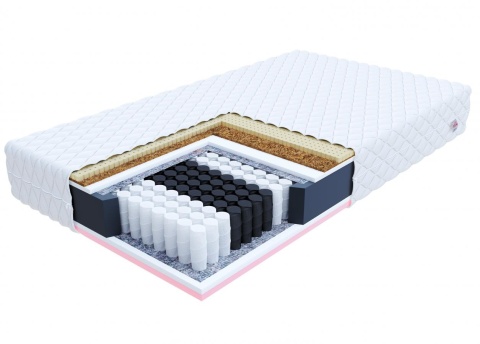 Materac Pocket Lateks Visco ACTIVE 90x200x22 JERSEY