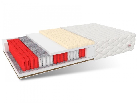 GRUBY Materac multipocketowy H3H5 FORGIA MAX 90x200x26 SILVERCARE