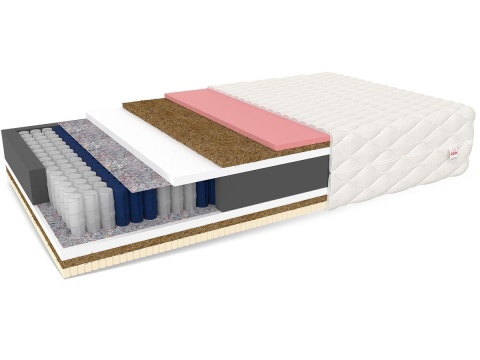 Kieszeniowy Visco Lateks NARNI 200x200 BAMBOO