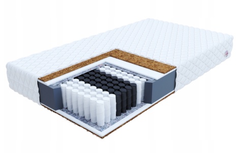 Materac kieszeniowy GRUBY H4 MERANO MAX PREMIUM JERSEY 80x200x25