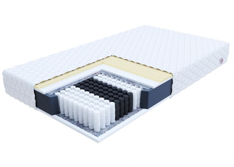 Materac multipocketowy H3 RIMINI 140x200x19 BAMBOO