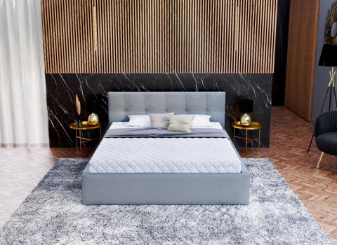 kieszeniowy Visco Lateks NARNI 160x200 SILVER