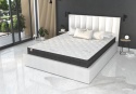 Materac multipocketowy H3 H4 Visco IVREA 100x200x22 TENCEL BORDER