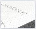 Materac multipocketowy H3 H4 VENETO 100x200x22 CASHMERE BORDER