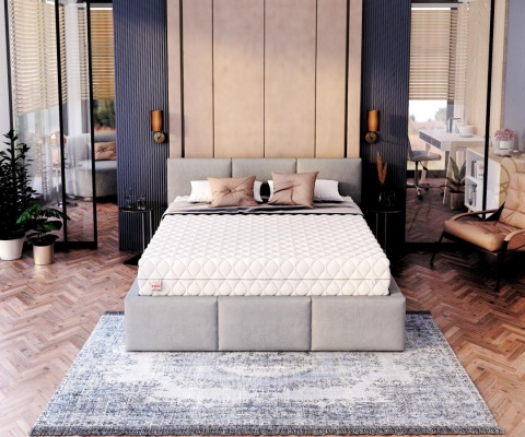 GRUBY Materac multipocketowy H3H5 FORGIA MAX PREMIUM JERSEY 90x200x26