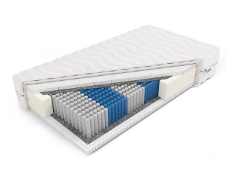 Materac Ortopedyczny luxpocket lateks Ksena 160x200x20 Medicott/Tencel