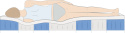 Polski Materac piankowy kokos H2,H3 Kalliope 120x200x11 Medicott/Tencel