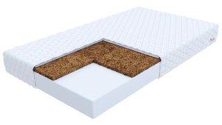 Materac piankowy z kokosem CARINI JERSEY 90x200