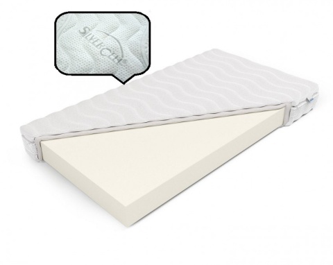 Wygodny Materac piankowy H2 Klio plus 90x200x16 SilverActive